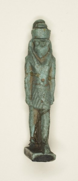 Amulet of the God Horus, Third Intermediate Period, Dynasty 21–25 (1070–656 BC), Egyptian, Egypt,
