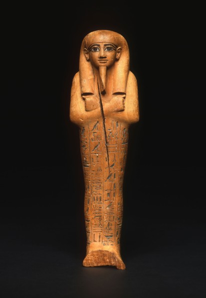 Shabti (Funerary Figurine) of Nebseni, New Kingdom, Dynasty 18 (about 1570 BC), Egyptian, Egypt,