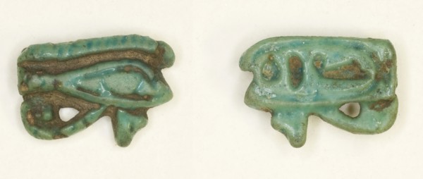 Amulet of the Eye of Horus, New Kingdom, Dynasty 18, reign of Amunhotep III (about 1390–1352 BC),