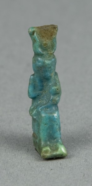 Amulet of the Goddess Isis with Horus as a Child, Late Period–Ptolemaic Period (7th–1st centuries