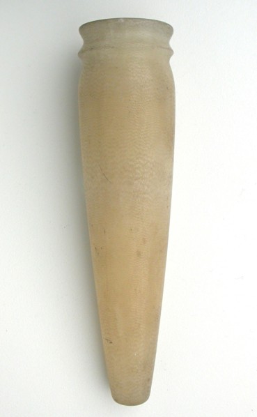 Vessel, Old Kingdom, Dynasty 5–6 (about 2494–2181 BC), Egyptian, Egypt, Calcite, H. 16.7 cm (6 9/16