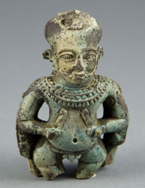 Amulet of Pataikos, Third Intermediate Period, Dynasties 21–25 (about 1069–664 BC), Egyptian,