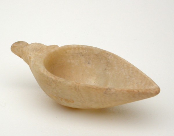 Dish, Third Intermediate Period, Dynasty 21–25 (?) (about 1069–664 BC), Egyptian, Egypt, Calcite, 2