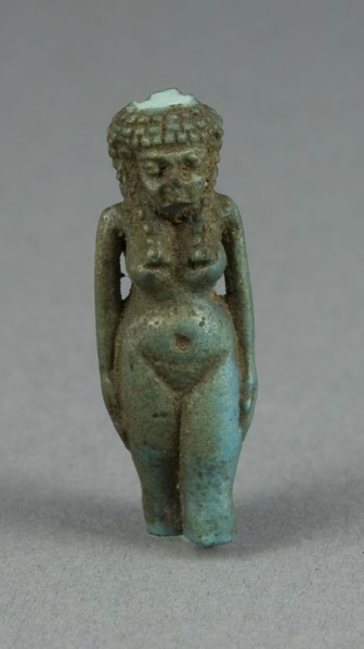 Amulet of an Unidentified Goddess (?), Ptolemaic Period (?) (4th–1st century BC), Egyptian, Egypt,