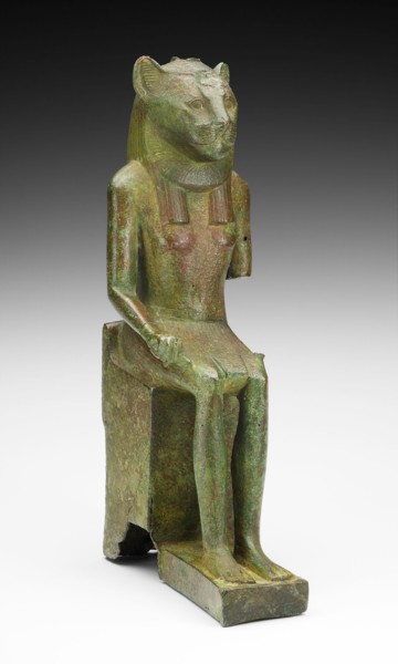 Statuette of the God Horus, Son of Wedjat, Ptolemaic Period (305–30 BC), Egyptian, Egypt, Bronze,