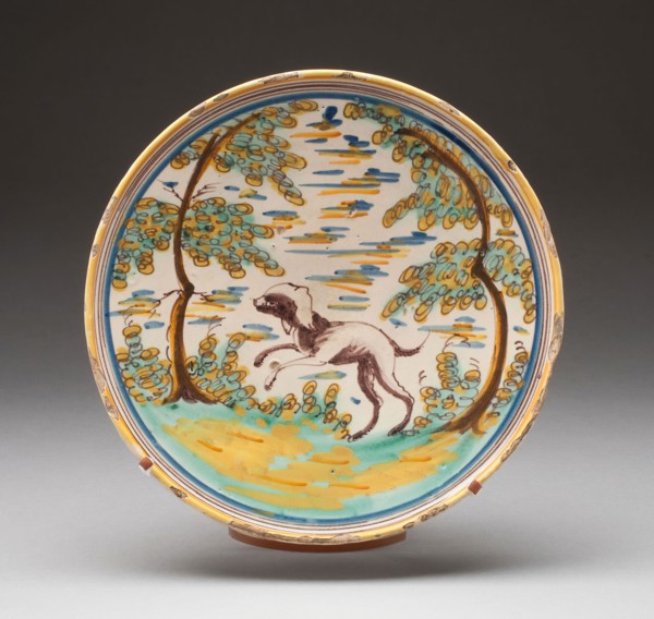 Charger, 17th century, Talavera de la Reina Potteries, Spanish, founded mid-16th century, Spain,