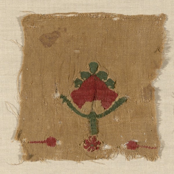 Fragment, Roman period (30 B.C.– 641 A.D.), 5th/6th century, Coptic, Egypt, Egypt, Linen and wool,