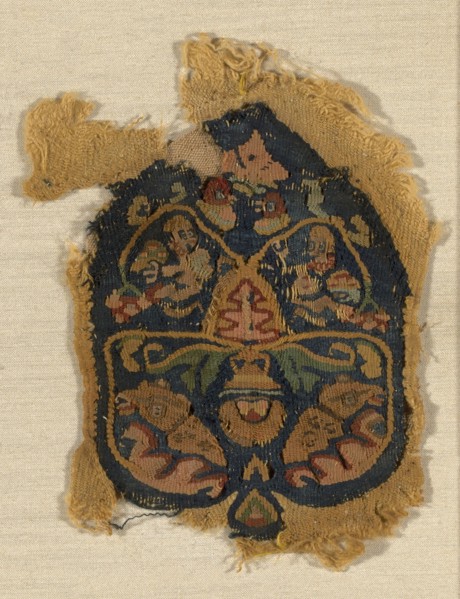 Fragment, Roman period (30 B.C.– 641 A.D.)/Arab period (641–969), 6th/8th century, Coptic, Egypt,