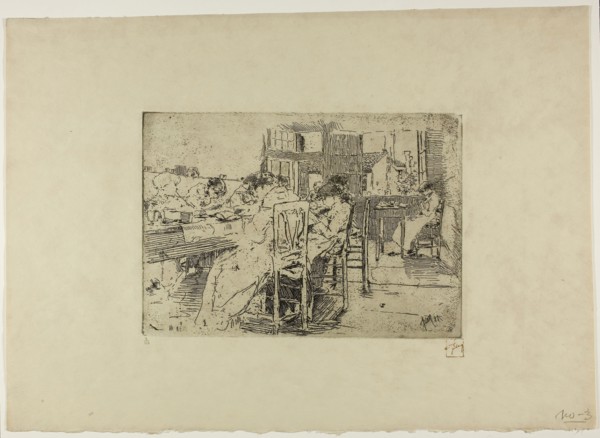 Untitled (Girls Saying Grace), 1885, Robert Frederick Blum, American, 1857-1903, United States,
