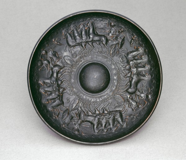 Phiale (Shallow Bowl for Pouring Ritual Libations), 300/250 BC, Greek, Campania, Italy, Cales,