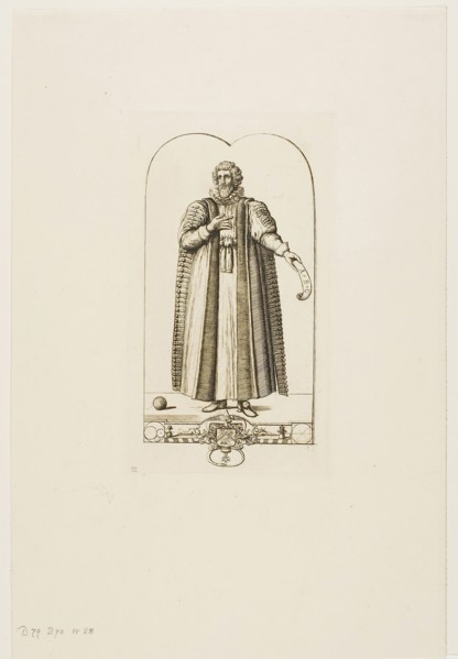 Portrait of François Viète, 1861, Charles Meryon (French, 1821-1868), after Daniel Rabel (French, c