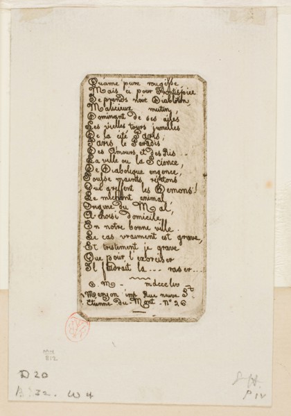 Let the pure soul groan…, 1854, Charles Meryon, French, 1821-1868, France, Etching on ivory laid