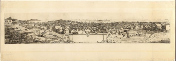 San Francisco, 1855–56, Charles Meryon (French, 1821-1868), printed by Auguste Delâtre (French,