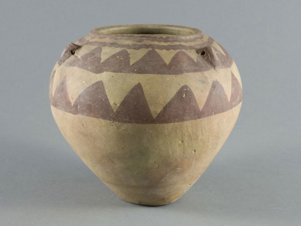 Vessel, Predynastic Period, Naqada II (about 3800–3300 BC), Egyptian, Egypt, Ceramic and pigment, H