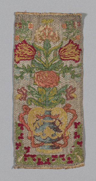 Fragment, 19th century, Spain, 22.9 x 10.2 cm (9 x 4 in.)