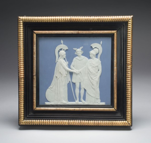 Mercury Joining the Hands of Britain and France, 1787/90, Wedgwood Manufactory, England, founded
