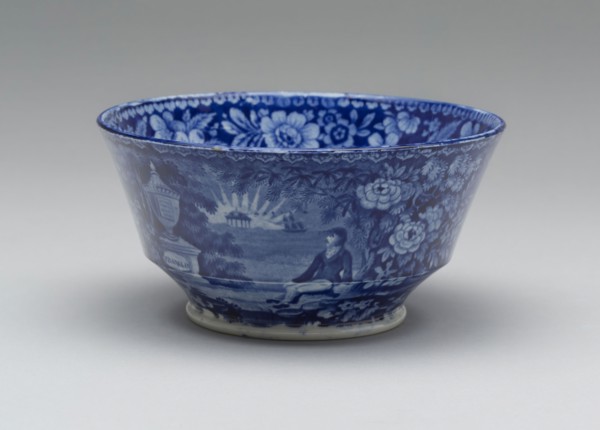 Bowl, 1825/30, Enoch Wood & Sons, English, active 1818–1846, Made for the American market,