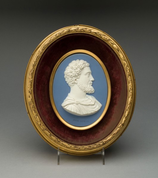 Plaque with Marcus Aurelius Antoninus, 1778/80, Wedgwood Manufactory, England, founded 1759,