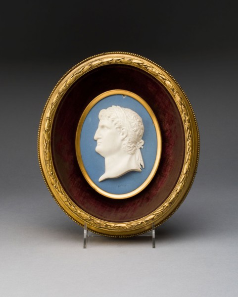 Plaque with Nero, 1778/80, Wedgwood Manufactory, England, founded 1759, Burslem, Stoneware