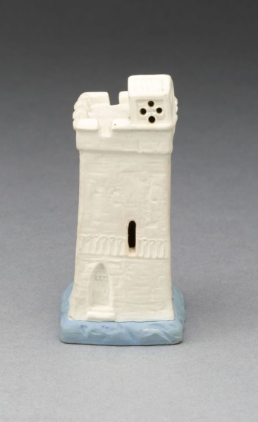 Chess Piece: Rook, 19th century, Wedgwood Manufactory, England, founded 1759, Burslem, Stoneware