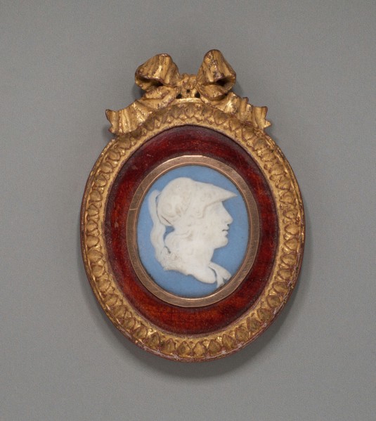 Cameo with Minerva, Late 18th century, Wedgwood Manufactory, England, founded 1759, Burslem,