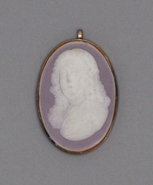 Cameo Locket, Late 18th century, Wedgwood Manufactory, England, founded 1759, Burslem, Stoneware