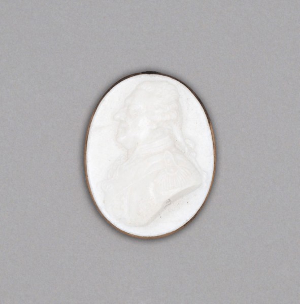 Cameo Locket, Late 18th century, Wedgwood Manufactory, England, founded 1759, Burslem, Stoneware