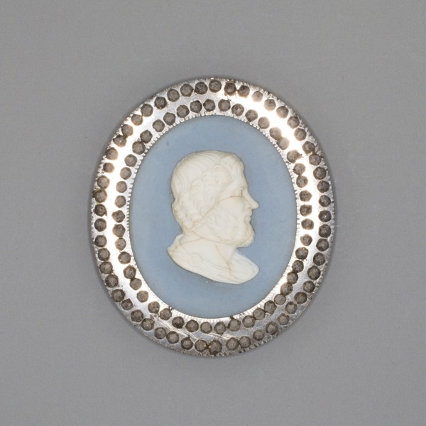 Medallion with Aristippus, Late 18th century, Wedgwood Manufactory, England, founded 1759, Burslem,