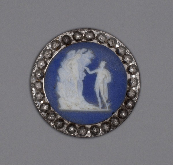 Button, Late 18th century, Wedgwood Manufactory, England, founded 1759, Burslem, Stoneware