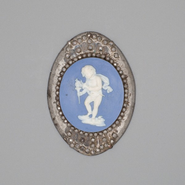 Medallion with Cupid Lighting His Wick, Late 18th century, Wedgwood Manufactory, England, founded