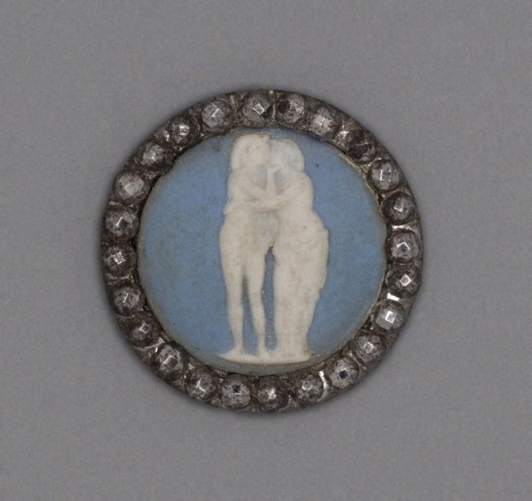 Button, Late 18th century, Wedgwood Manufactory, England, founded 1759, Burslem, Stoneware