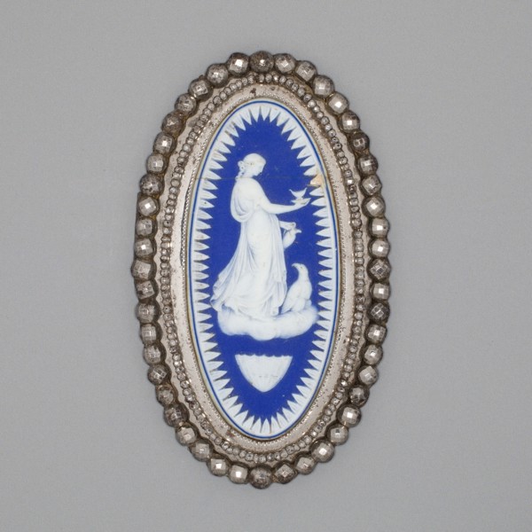 Buckle, Late 18th century, Wedgwood Manufactory, England, founded 1759, Burslem, Stoneware
