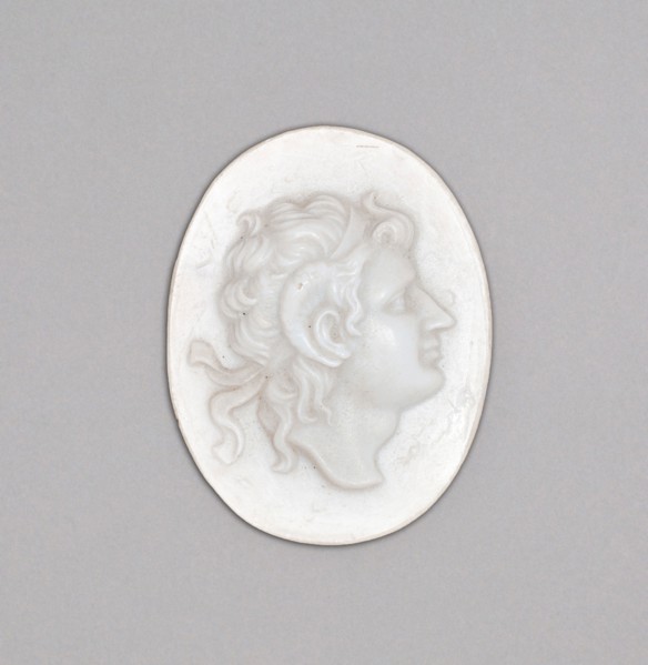 Cameo with Alexander the Great, Late 18th century, Wedgwood Manufactory, England, founded 1759,