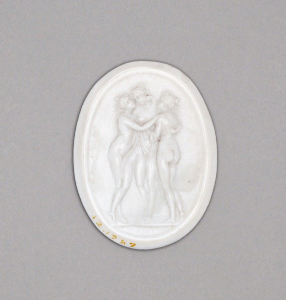 Three Graces, Late 18th century, James Tassie, Scottish, 1735-1799, Scotland, Stoneware