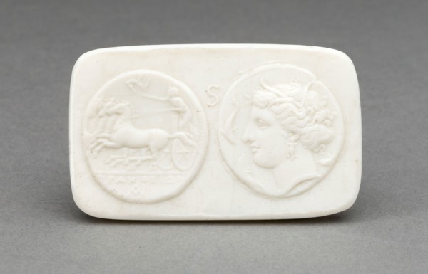 Medallion, Early 19th century, Wedgwood Manufactory, England, founded 1759, Designed by Tassie,