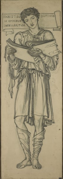 Timothy (Cartoon for Lady Chapel east window), March 1872, Sir Edward Burne-Jones, English,