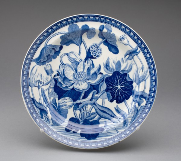Plate, c. 1810, Wedgwood Manufactory, England, founded 1759, Burslem, Earthenware (pearlware) with