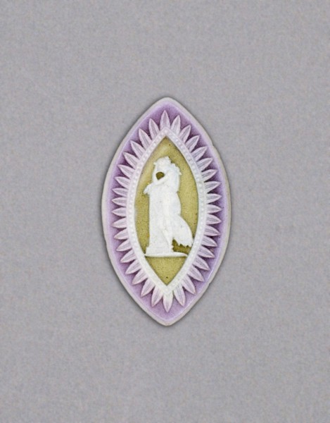 Cameo with Mourning Nymph, Late 18th century, Wedgwood Manufactory, England, founded 1759, Burslem,