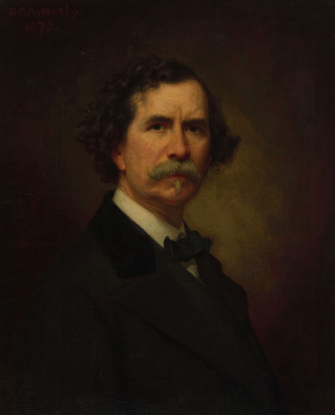 Self-Portrait, 1873, George Peter Alexander Healy, American, 1813–1894, United States, Oil on