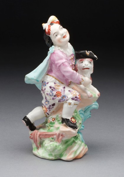 Boy with Dog, c. 1760, Chelsea Porcelain Manufactory, London, England, c. 1745-1784, Chelsea,
