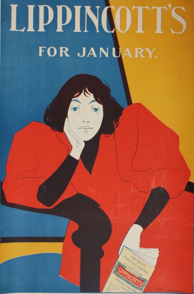 Lippincott’s for January, 1895, published, Will Carqueville (American, 1871-1946), published by J.B