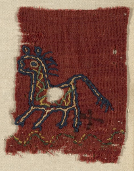 Fragment, Roman period (30 B.C.– 641 A.D.)/Arab period (641–969), 6th/8th century, Coptic, Egypt,