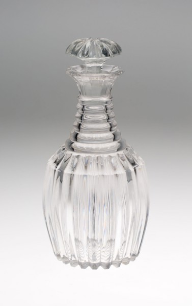 Claret Decanter, Early 19th century, England, Sussex, Sussex, Glass, H. 25.4 cm (10 in.)