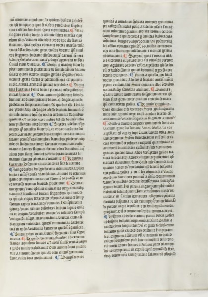 Folio Eighteen from Burchard of Sion’s De locis ac mirabilibus mundi, or an Illuminated Geography,