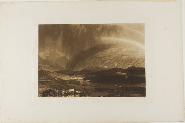 Peat Bog, Scotland, plate 45 from Liber Studiorum, Published April 23, 1812, Joseph Mallord William