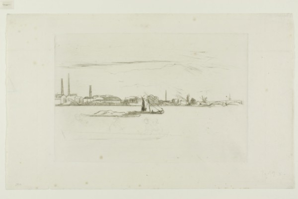 Price’s Candle Factory, 1876/77, James McNeill Whistler, American, 1834-1903, United States,