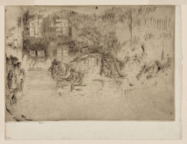Murano, Glass Furnace, 1879/80, James McNeill Whistler, American, 1834-1903, United States,