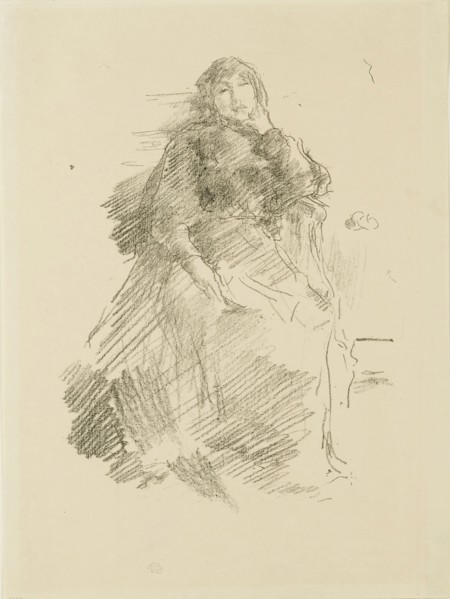 La Belle Dame paresseuse, 1894, James McNeill Whistler, American, 1834-1903, United States,