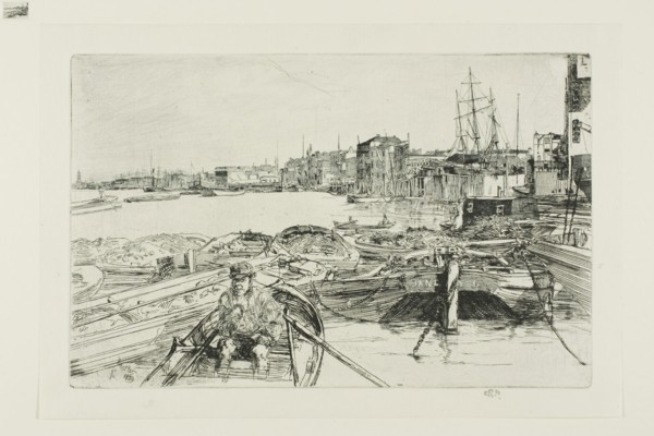 The Pool, 1859, James McNeill Whistler, American, 1834-1903, United States, Etching and drypoint