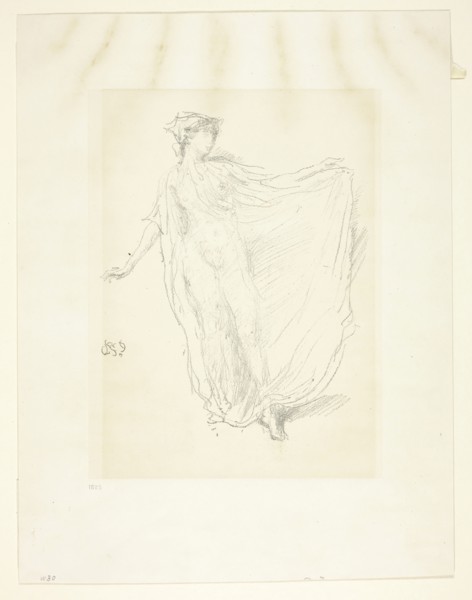 The Dancing Girl, 1889, James McNeill Whistler, American, 1834-1903, United States, Transfer